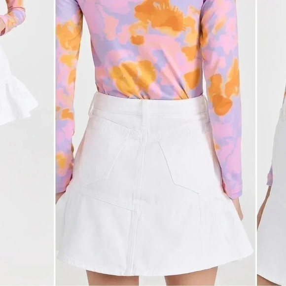 7 For All Mankind Peplum Miniskirt- Size 27; Brand New with Tags - Picture 11 of 13